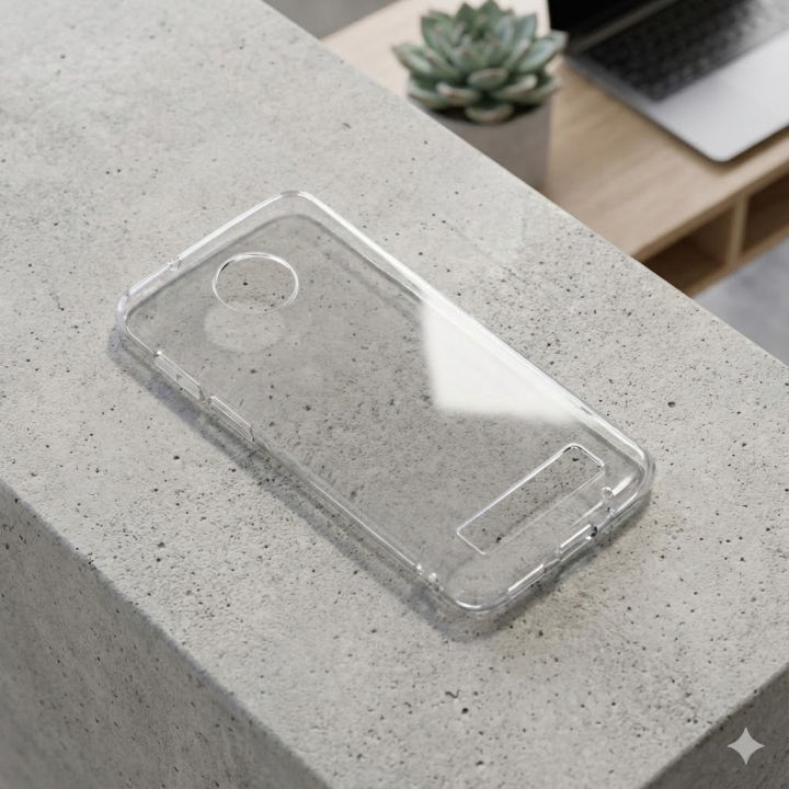 Motorola Moto Z3 Back Cover Matte Style Sides Transparent Silicone Case For Moto Z3