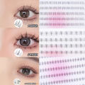 MIAOJIE 10 Rows 5-7mm Air Lower Eyelashes Fairy Fake LashesSegmented Natural Under Lashes Manga Bottom Lashes Makeup Eyelash Mak. 