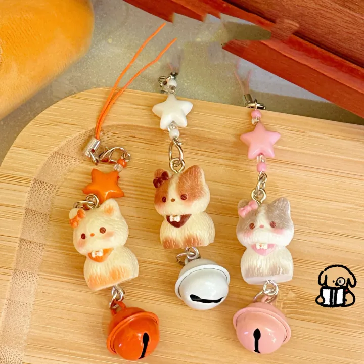 1/3%20Pcs%20Cute%20Cat%20Phone%20Chain%20Pendant%20Versatile%20Bell%20Star%20Pendant%20Cartoon%203D%20Cat%20Bag%20Keychain%20Pendant%20-%20Image%205