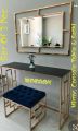 Console Table, Mirror & Sethi. 