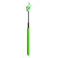 Retractable Teacher Pointer Finger Design StainlessSteel Telescopic School Teaching Pointer Stick Teacher Supplies for Classroom.