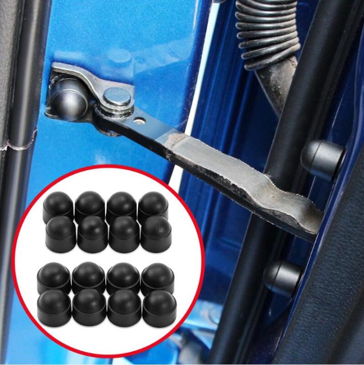 16Pcs Screw Protection Cap Cover Bolt Nuts M8 M10 Exposed Hexagon Plastic Front Rear Door Deco