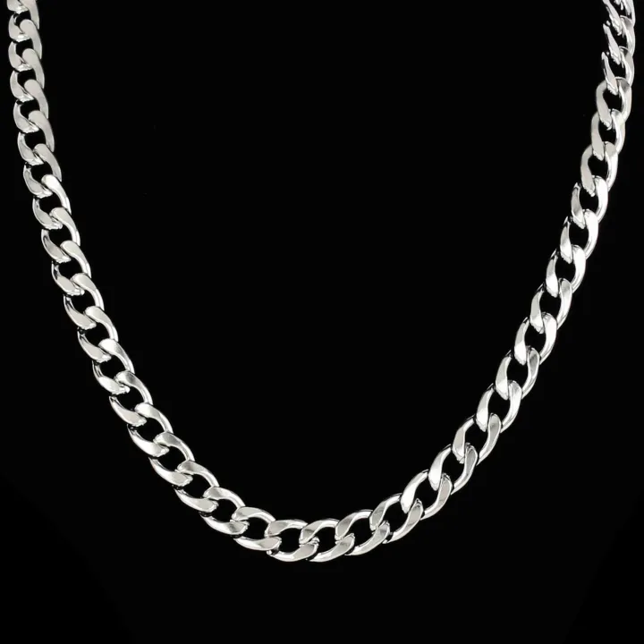 Silver%20Chain%20For%20Boys%20Stylish%20Neck%20Chain%20Silver%20Chain%20For%20Men%20Silver%20Plated%20Stainless%20Steel%20Chain%20-%20Image%202
