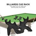 1/2/4pcs New Snooker Billiards Cue Rack Bridge Head Cross Antlers Rod Holder. 