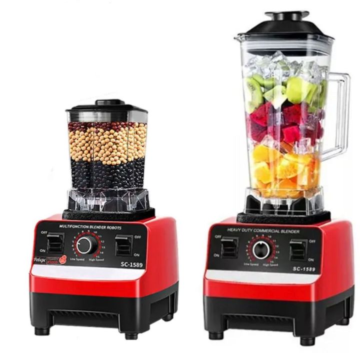 German 2 in 1 Powerful Blender , Blender And Grinder, Extremely powerful 4500W , 32000RPM Motor
