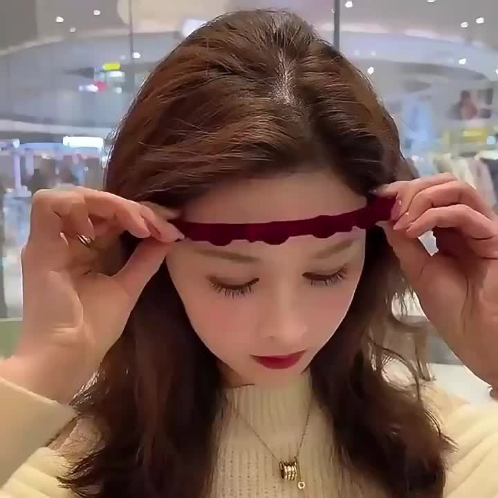 Fashion Sweet Braided Hair Clip Band Non-slip Headband Hairpin Ornaments Hair Clip Accessories Simple Teeth Design Hair Hoop for Women Girls