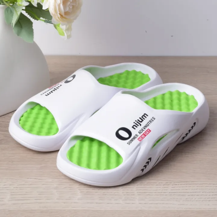 2024%20New%20Men%20Massage%20Slippers%20Slides%20Onijum%20Indoor%20Outdoor%20Sandals%20Beach%20Casual%20Shoes%20Comfortable%20Sole%20Men's%20Slippers%20Big%20Size%203%20-%20Image%202