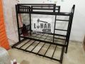 Bunk Bed Frame with Sliding Trundle Bed (For 3 persons) Adult size (Bolt Fitted). 