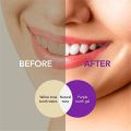 30ml V34 Purple Whitening Toothpaste Removal Tooth Stains Cleaning Oral Hygiene Bleaching Dental Tools Fresh Breath Tooth Care. 
