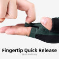 ROCKBROS Cycling Gloves Breathable Sweat-Wicking Net Bicycle Half Gloves Men Women High Stretch Fabric Sports Bike Gloves. 