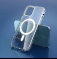Magsafe Magnetic Wireless Charging Case for iphone XR in Silicone Crystal Clear look. 
