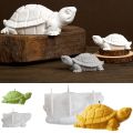 Stereo Turtle Silicone Candle Mold DIY Handmade Animal Shape Aromath Soap Plaster Resin Craft Casting Molds Home Decor Supplies.
