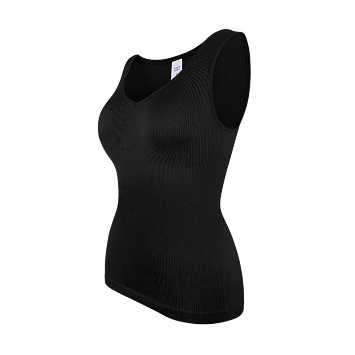 Shapewear%20Women%20Shirts%20S-3XL%20Sleeveless%20Body%20Shaper%20V%20Neck%20Compression%20Tank%20Tops%20Tummy%20Control%20Underwear%20Wide%20Strap%20Fajas%20-%20Image%207