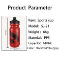 Bicycle Water Bottle 610ML PP5 Lightweight Outdoor Sports Portable Cycling Kettle Mountain Road Bike Parts. 