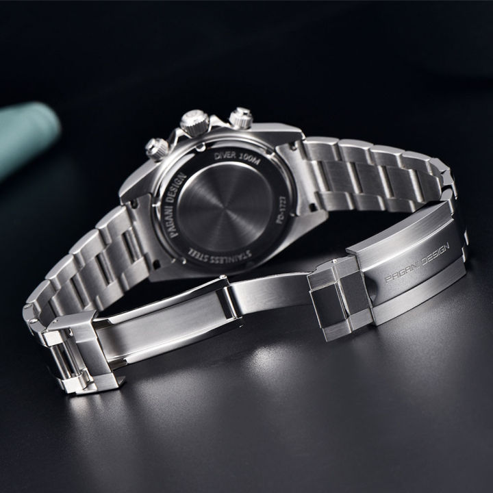 PAGANI%20DESIGN%20New%20Men%20Quartz%20Wristwatch%20Luxury%20Sapphire%20Glass%20Chronograph%20Stainless%20Steel%20Bezel%20VK63%20Watch%20Man%20%20Reloj%20Hombre%20-%20Image%206