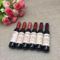 2023 Lipstick Lipgloss Waterproof Long Lasting Lovely Tint Wine Bottle Shape Lip For Women Makeup Gloss Red Cosmetic.