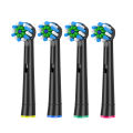 4PCS CrossAction Replacement Brush Heads For Oral B Trizone Triumph Vitality D100 D12 D16 D36 Electric Toothbrush. 