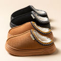 Winter Anti-slip Women's Soft Slipper Boots Fashion Couples Outdoor Casual Indoor Fuzzy Warm Comfort Men Plush Houseshoes Girls. 