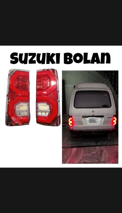 SUZUKI BOLAN revo style back light tail light pair