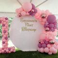 Pink Balloon Garland Arch Kit Happy Birthday Party Decor Kids Baby Shower Girl Globo Wedding Birthday Ballons Party Supplies. 