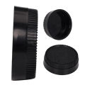 1SET lens cap For D5600 D5500 D3500 D3400 D780 D810 D850 D7000 D7100 D3200 D700 D800 body cover + lens back cover F mount.