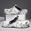 Summer Women's and Men's Clogs Slippers Classic Couple's Garden Shoes Men Fashion Casual Sandals Leisure Slides Big Size 46 47. 