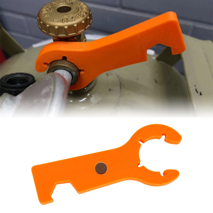 1Pcs Motorhome Caravan RV Gas Bottle Wrench 2in1 Magnet Gas Wrench Tools RV Camper Grill Car Accessories Caravan Accessories