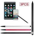 3PCS Universal Dual Use Screen Pen For Ipad Stylus For Lenovo Android Tablet Phone Stylus For Xiaomi For Samsung Capacitance Pen. 