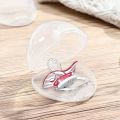 Transparent Pacifier Case Pacifier Holder Box BPA-Free Nipple Shield Case for Travel and Home. 