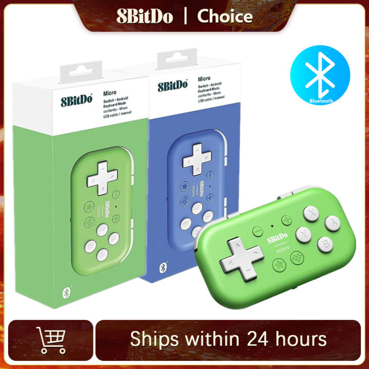 8Bitdo Micro Bluetooth Gamepad Pocket-sized Mini Game Controller for ...