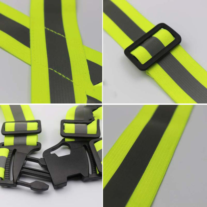 1%20Pc%20Highlight%20Reflective%20Straps%20Night%20Running%20Riding%20Clothing%20Vest%20Adjustable%20Safety%20Vest%20Elastic%20Band%20For%20Adults%20And%20Children%20-%20Image%206
