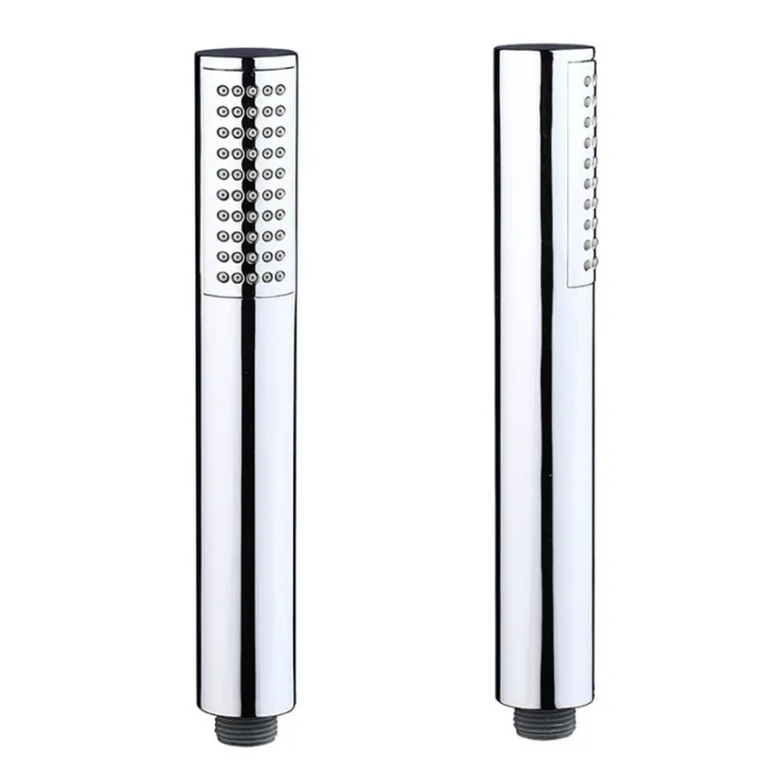 1PC%20New%20Shape%20ABS%20Chrome%20Plated%20Slim%20Shower%20Head%20Bathroom%20Accessory%20Bath%20Rain%20Round%20Handheld%20Showerhead%20-%20Image%202