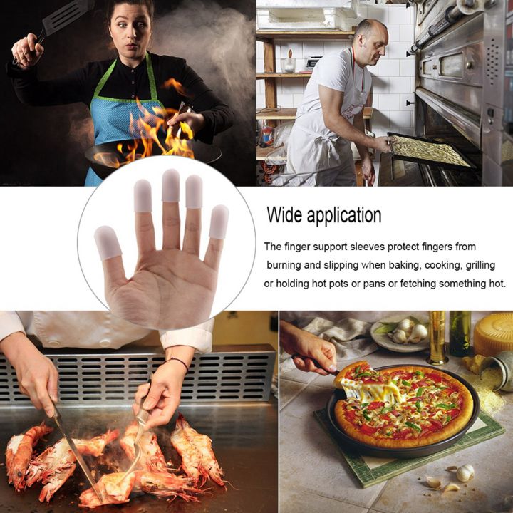 5pcs%20Silicone%20Finger%20Protector%20Thumbs%20Sleeve%20Cover%20Fingertip%20Gloves%20Finger%20Cots%20for%20Heat%20Cooking%20Baking%20Barbecue%20Kitchen%20Tools%20-%20Image%206