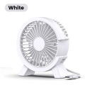USB Mini Portable Fan Desktop Fan Silent Small Fan For Student Dormitory Computer Summer Gadget Home Office Rechargeable Fan.