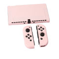 Switch Split Protective Shell Material Case Oled Protective Cover Split Type Tpu Frosted Transparent Soft Shell. 