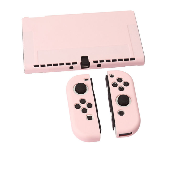 Switch%20Split%20Protective%20Shell%20Material%20Case%20Oled%20Protective%20Cover%20Split%20Type%20Tpu%20Frosted%20Transparent%20Soft%20Shell%20-%20Image%202