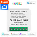 16A Mini Wifi DIY Light Switches Module 2-way Control Work With Tuya Smart Life Alexa Alice  Home. 