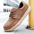 Men's casual leather shoes Genuine Leather Men's Casual Shoes Summer Men Shoes handmade Leather Men Loafers. 