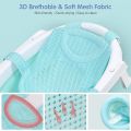 Baby Bath Cushion Pad, Newborn Bathtub Mat, Infant Bath Supporter Net, Baby Bathtub Pillow, Nonslip Floating Bathing Tub Seat. 