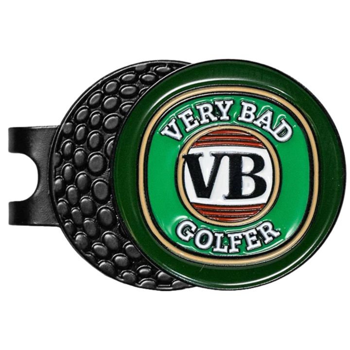 Very Bad Golfer Golf Ball Marker Funny Golf Ball Marker Hat Clip Funny Golf Accessories Magnetic Golf Ball Marker Ladies