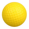 10/15/20Pcs Yellow PU Foam Golf Balls Sponge Elastic Indoor Outdoor Practice Training.