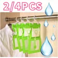 2/4pcs Household Hangable Dehumidification Bag Wardrobe Dehumidifier Moisture-proof Agent Anti-mildew Desiccant Mold Remover. 