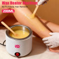 LULAA Waxing Wax Warmer for Hair Removal Quick Heating wax Melt Warmer Easy to Use at Home Waxing Kit for Women Use staloofy hair.