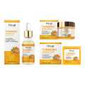 Turmeric Facial Essential Oil Repair Firming Deep Cleansing Soap Even Skin Tone Cream for Face Reduce Dullness Nourish Skin Care.