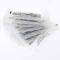 10pcs Surgical Steel Body Piercing Tool Kit Disposable Lip Belly Nose Ear Tragus Piercing Gas Sterilized Tattoo Needles 12-20G.