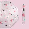 Handfold Umbrella Fruit Umbrella Girl Heart Sunny Rain Dual Use Sun Umbrella Male and Female Sunscreen Umbrella. 