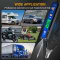Car Voltage Circuit Probe Tester CP03 Automotive DC Voltage 0.8V-100V Resistance Digital Tester with Backlight Flashlight.