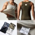 TAUWELL new Men's Fitness Rib Tank Top Comfortable Breathable Workout Tank Top. 