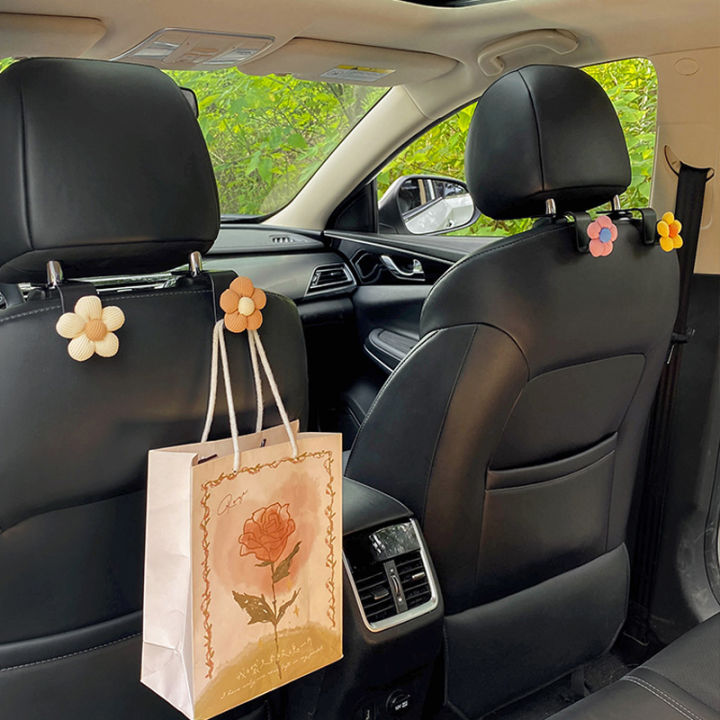 2PCS%20Cute%20Cartoon%20Flower%20Car%20Seat%20Back%20Hooks%20Storage%20Vehicle%20Headrest%20Organizer%20Hanger%20for%20Groceries%20Bag%20Handbag%20Auto%20Decor%20-%20Image%206
