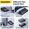 Essager 3.5-inch SATA 3.0 Hard Drive Enclosure Dock 5Gbps USB3.0 UASP+TRIM Tool-Free External Case For 2.5/3.5 Inch SATA HDD/SSD. 